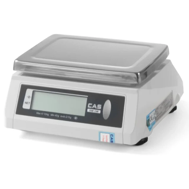 Vízálló konyhai mérleg hitelesítéssel, 30 kg / 10 g - CAS 580387