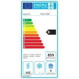 4 ajtós hűtőasztal rozsdamentes acél munkalapokkal, -2–8 °C, 450 l 6
