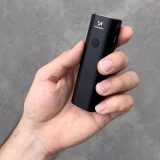 USB-s elülső kerékpárlámpa, fehér fény, 4 üzemmód, fekete 3