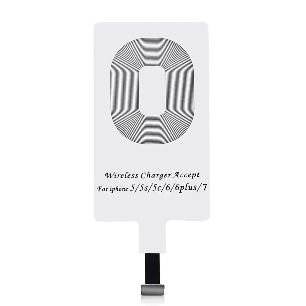 Qi Lightning vezeték nélküli töltőadapter, fehér induktív pad