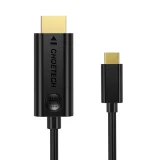 USB Type-C – HDMI 4K 30 Hz kábel, 3 m, fekete 2