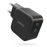 GaN USB Type-C 60 W-os fali töltő + 1,8 m-es USB Type-C kábel, fekete 2