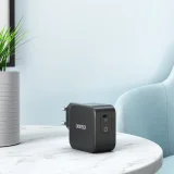 GaN USB Type-C 60 W-os fali töltő + 1,8 m-es USB Type-C kábel, fekete 7