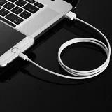 MFI-tanúsítvánnyal rendelkező 1,8 m-es USB-A–Lightning kábel, fehér 10