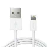 MFI-tanúsítvánnyal rendelkező 1,8 m-es USB-A–Lightning kábel, fehér 3