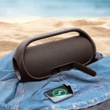 Bang 60 W-os vízálló Bluetooth vezeték nélküli hangszóró powerbank funkcióval, fekete 6