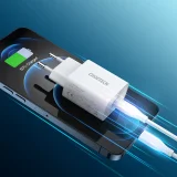 USB Type-C PD 20 W-os fali töltő, fehér 8