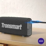 Trip vezeték nélküli Bluetooth 5.3 hangszóró, IPX7 vízálló, 10 W, fekete 10