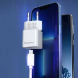 20 W-os USB Type-C fali töltő, fehér 3