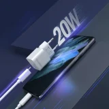 20 W-os USB Type-C fali töltő, fehér 4