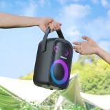 Halo 100 60 W-os vezeték nélküli Bluetooth-hangszóró, fekete 10