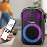 Halo 100 60 W-os vezeték nélküli Bluetooth-hangszóró, fekete 8
