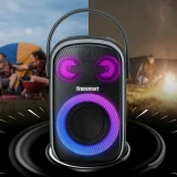 Halo 100 60 W-os vezeték nélküli Bluetooth-hangszóró, fekete 9
