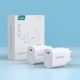 Q5004 20 W-os PD fali töltő iPhone 12 és 13 készülékekhez, 2 db-os csomag, fehér 5