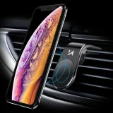 Mágneses telefon tartó szellőzőnyíláshoz, fekete 3