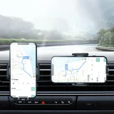 Autós telefonrögzítő szellőzőrácsra, fekete 3