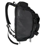 Sport utazótáska hátizsák kézipoggyász 40x20x25 cm fekete 6