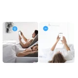 Intelligens 4-csatornás WiFi-kapcsoló relé, fehér 4CHR3 10