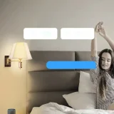 Intelligens 4-csatornás WiFi-kapcsoló relé, fehér 4CHR3 5