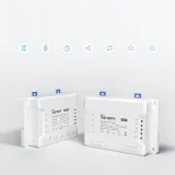 Intelligens 4-csatornás WiFi-kapcsoló relé, fehér 4CHR3 7