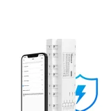 SPM-4Relay intelligens fogyasztásmérő kapcsoló WiFi-vel és Ethernet-csatlakozással 2