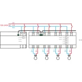 SPM-4Relay intelligens fogyasztásmérő kapcsoló WiFi-vel és Ethernet-csatlakozással 9