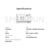 SPM-Main intelligens WiFi Ethernet árammérő kapcsoló 8