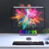 Vezeték nélküli LED monitor kijelző világítás, Elesense fekete - 2 darabos szett 6