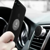 Öntapadó fémlemez burkolatok mágneses telefon tartókhoz, ezüst 5