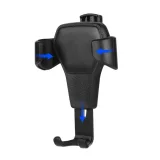 Gravitációs autótelefon-tartó szellőzőnyíláshoz Autótartó H01 fekete 2