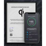 Automatikus elektromos autós tartó 15 W-os vezeték nélküli Qi töltővel, fekete 10