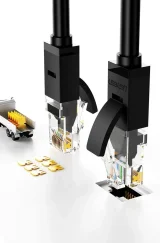 Ethernet patchkábel RJ45 Cat 6 UTP 1000Mbps 1m 5