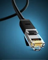 Patch kábel, Ethernet RJ45 Cat 6 UTP hálózati kábel, 1000 Mbps, 2 m 6