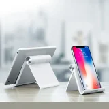 Fekete asztali telefonállvány 2