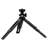 Mini állvány önarcképekhez, telefonokhoz, kamerákhoz és GoPro-hoz, 16–21 cm, fekete 11