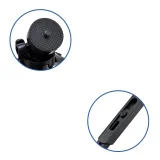 Mini állvány önarcképekhez, telefonokhoz, kamerákhoz és GoPro-hoz, 16–21 cm, fekete 6
