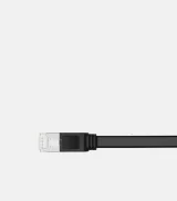 Lapos patch kábel, Ethernet RJ45 Cat 6 UTP hálózati kábel, 1000 Mbps, 0,5 m 10