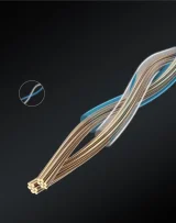 Lapos patch kábel, Ethernet RJ45 Cat 6 UTP hálózati kábel, 1000 Mbps, 0,5 m 7