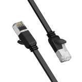 Lapos patch kábel, Ethernet RJ45 Cat 6 UTP hálózati kábel, 1000 Mbps, 5 m