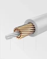 Lapos patch kábel, Ethernet RJ45 Cat 6 UTP hálózati kábel, 1000 Mbps, 5 m 2