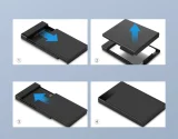 HDD/SSD meghajtóház, 2,5'' SATA, USB 3.2 Gen 1 10