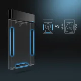 HDD/SSD meghajtóház, 2,5'' SATA, USB 3.2 Gen 1 6