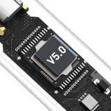 Vezeték nélküli Bluetooth 5.0 TWS fülhallgató, IP64 vízálló, E3 fehér 8