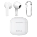 Vezeték nélküli Bluetooth 5.0 TWS fülhallgató, IP64 vízálló, E3 fehér 9