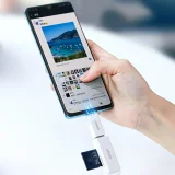 Hordozható TF/SD kártyaolvasó USB 3.0-val, fekete 11