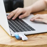 Hordozható TF/SD kártyaolvasó USB 3.0-val, fekete 6