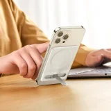 Összecsukható telefonállvány mágneses tartóval, fehér 10