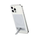 Összecsukható telefonállvány mágneses tartóval, fehér 2