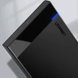 2,5 hüvelykes, 6 TB-os SATA merevlemez-ház USB-C 3.0 csatlakozóval, fekete 9