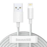 2x USB-C-zu-iPhone-Lightning-Kabel, Schnellladung, Power Delivery, 1,5 m, weiß
